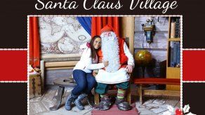 Visitando la casa de Santa Claus