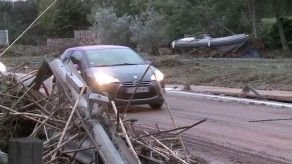 Muertos y desaparecidos por temporal en Francias