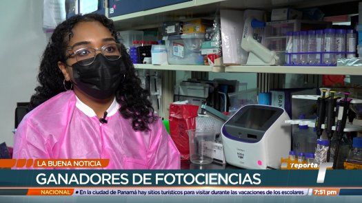 Rebeca Vergara ganadora en la categoría Fotografía Microscópica del concurso Fotociencia