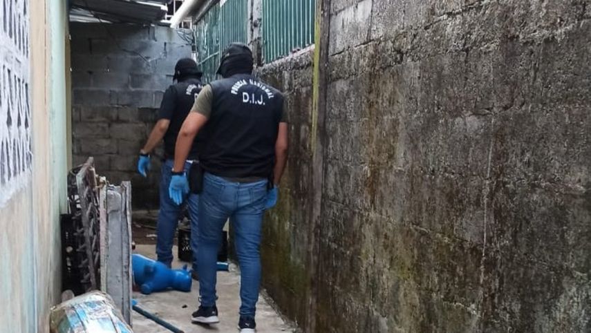 Operativo en el distrito de San Miguelito.