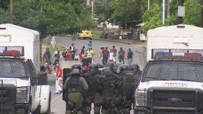 Protesta en la UP deja varios estudiantes retenidos y policías heridos Protesta en la UP deja varios estudiantes retenidos y policías heridos