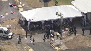 Llegada del papa Francisco al Centro de Cumplimiento de Menores Llegada del papa Francisco al Centro de Cumplimiento de Menores