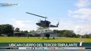 Ubican el cuerpo del tercer tripulante del helicóptero del Senan accidentado Ubican el cuerpo del tercer tripulante del helicóptero del Senan accidentado