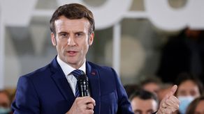 Emmanuel Macron, presidente de Francia.