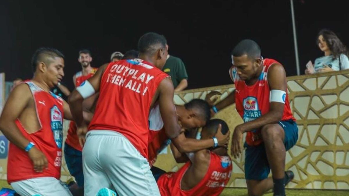 La Iglesia, representante de Panamá durante el Red Bull Neymar Jrs Five 2022.