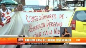 Víctimas de jarabe protestarán frente a Embajada de España