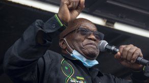 El expresidente sudafricano Jacob Zuma﻿.