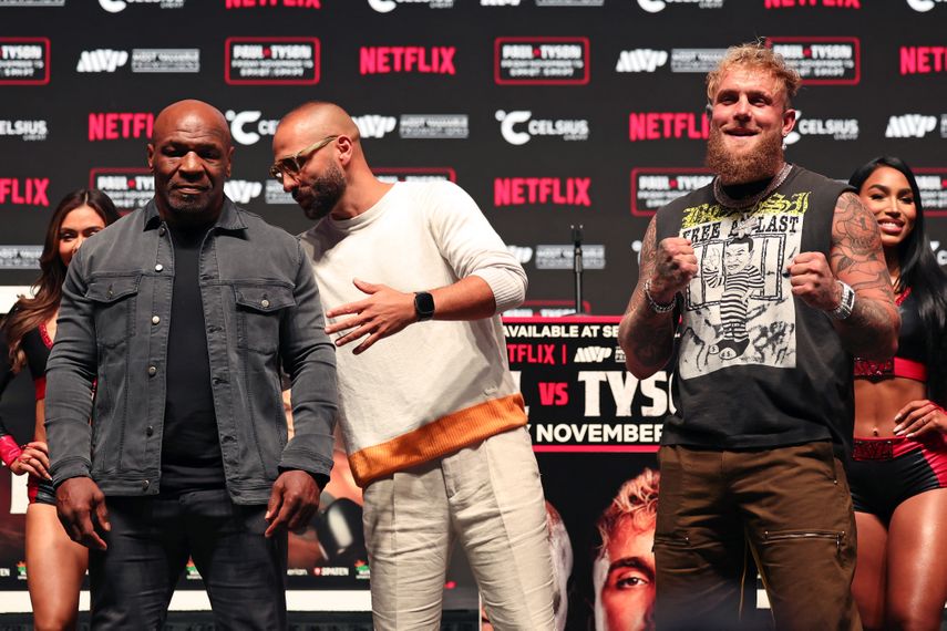 A qué hora ver en Panamá la pelea entre Mike Tyson vs. Jake Paul que se transmitirá el viernes 15 de noviembre por Netflix.