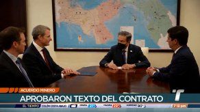 Gobierno y Minera Panamá logran acuerdo sobre texto final de contrato de concesión