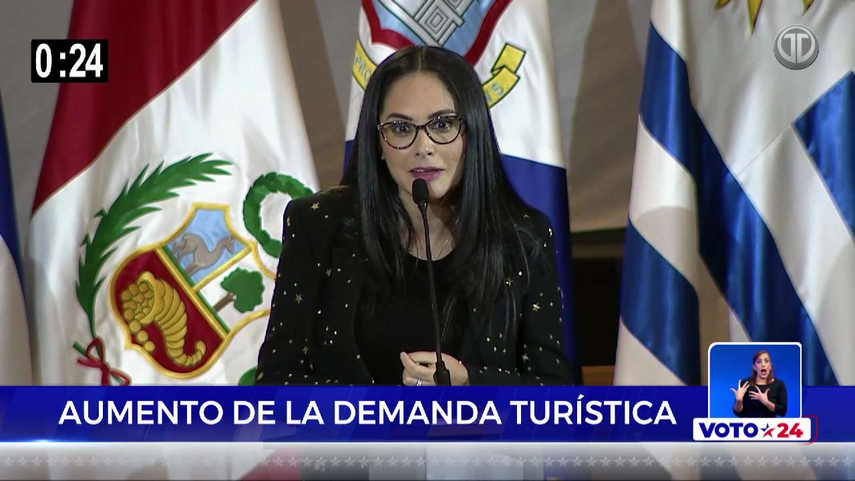 Debate presidencial de Turismo. Zulay Rodríguez