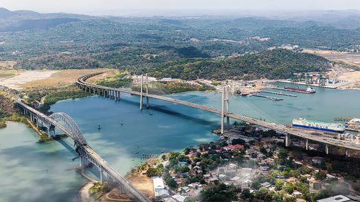 Cuarto Puente Sobre el Canal de Panamá.