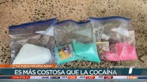 La tusi o cocaína rosa está tomando auge en Panamá