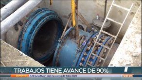 El Idaan lleva más de 24 horas trabajando en la reparación de una tubería de 66.