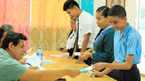 La ministra de Educación, Maruja Gorday de Villalobos confirmó el pago del PASE-U. La ministra de Educación, Maruja Gorday de Villalobos confirmó el pago del PASE-U.