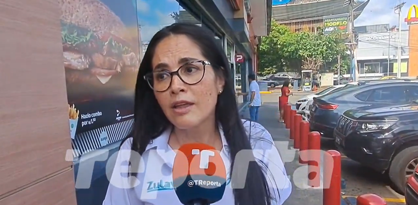 Zulay Rodríguez reporta amenazas mientras realizaba un recorrido por San Miguelito.