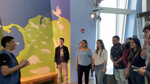 Vacante en el biomuseo.