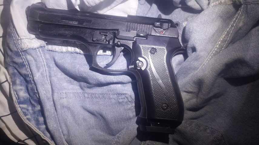 Policía Nacional incauta arma de fuego