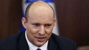 El primer ministro israelí Naftali Bennett﻿.