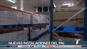 Depósito de vacunas del PAI tiene nueva sede