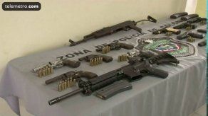 Decomisan 14 armas de fuego en Colón
