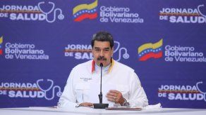 El presidente de Venezuela, Nicolás Maduro, durante una jornada de Salud, en Caracas (Venezuela).