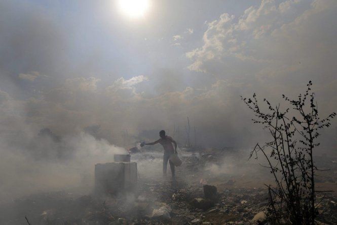 Incendio en Sudáfrica