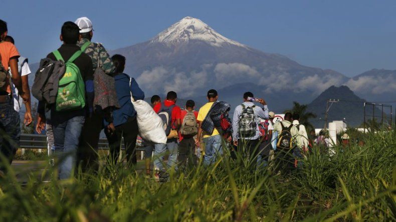 Caravana descansa en la Ciudad de México y espera decisiones