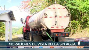 Moradores de Vista Bella denuncian que están sin agua desde hace más de un mes