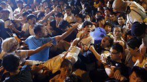 Detenidos los organizadores de la manifestación prodemocrática en Hong Kong