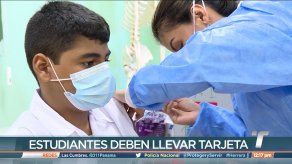 Inician inmunización para completar el esquema en la Escuela Pedro J. Ameglio
