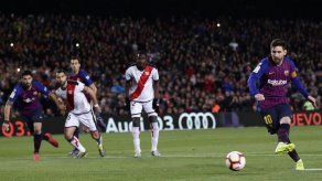 El Barsa remonta para vencer 3-1 al Rayo Vallecano