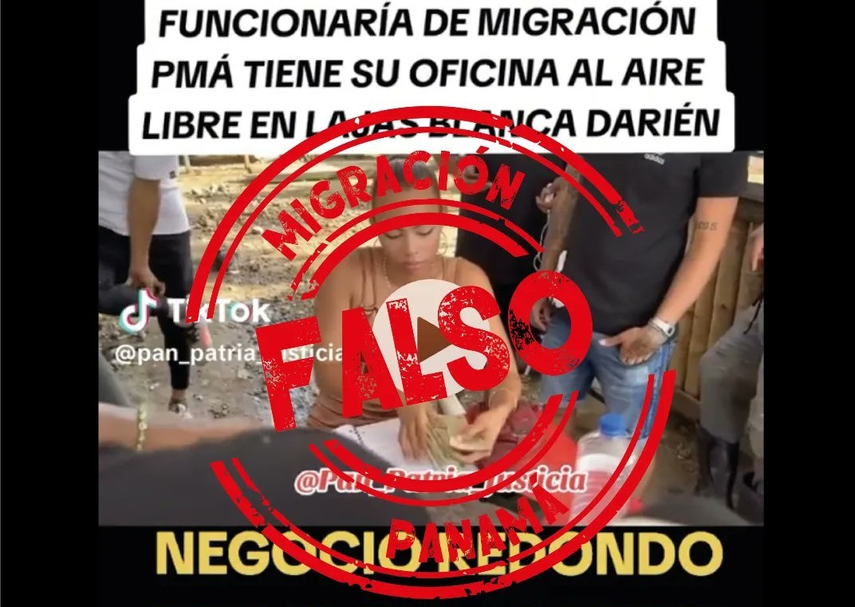 Migración desmiente sobre el cobro a migrantes en su tránsito por Panamá