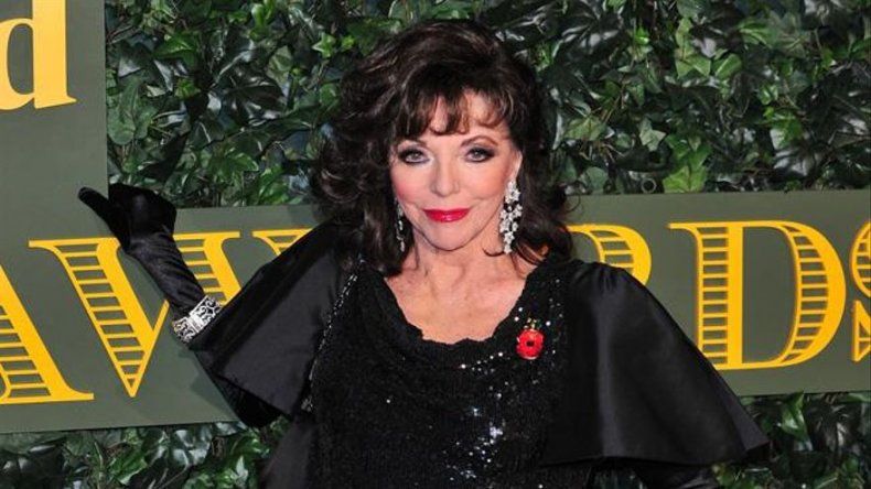 Joan Collins siempre ha odiado las escenas de sexo