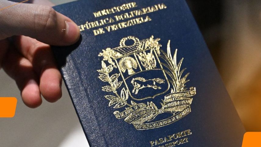 Pasaporte de Venezuela.