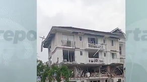 Explosión en edificio de Bijao