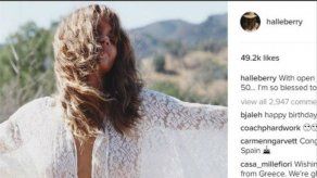 Halle Berry se siente afortunada de haber cumplido 50 años