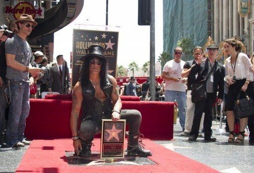 Slash tiene su estrella en Hollywood