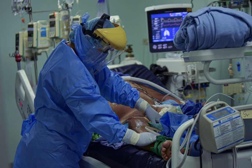 Hay un 49% de ocupación en la Unidad de Cuidados Intensivos.