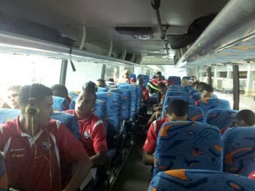 La selección de Panamá ya está en el país