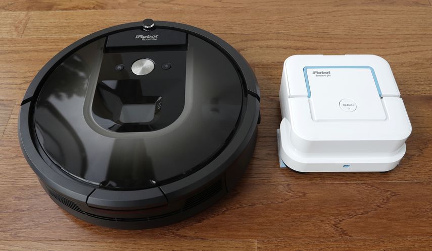 Equipos para aspirar y trapear de iRobot.