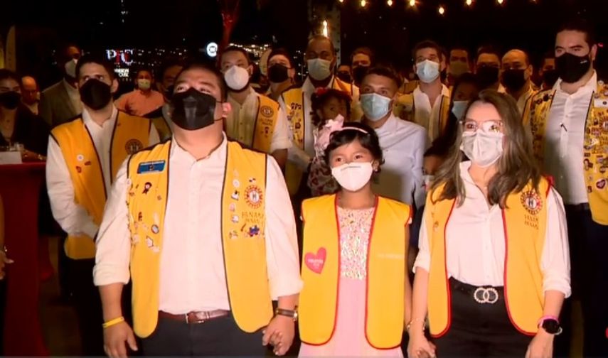 Durante el lanzamiento fue presentada Lucia Ayleen Sánchez González