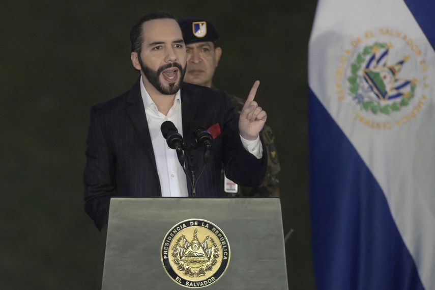 El presidente de El Salvador