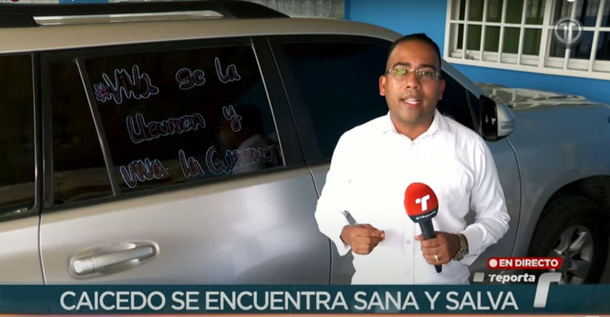 Jermaine Cumberbatch desde la casa de Dayra Caicedo