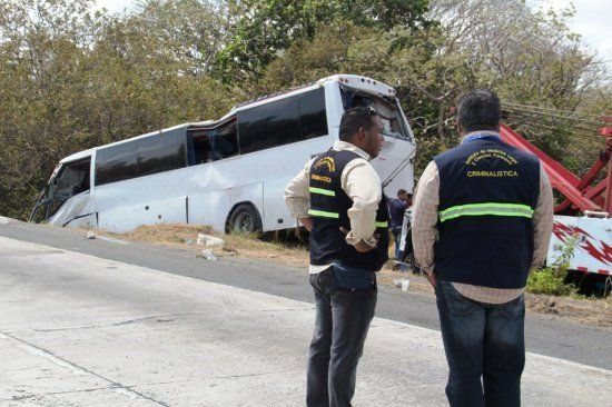 Revelan que autobús involucrado en accidente en Antón no tuvo fallas mecánicas