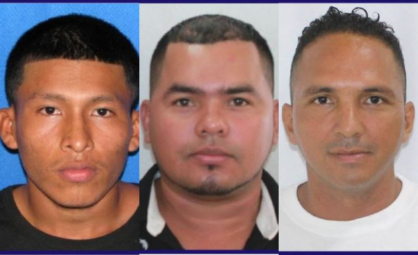 Quien tenga información sobre la ubicación de estos tres ciudadanos puede comunicarse a los teléfonos 524-4123