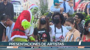 Realizaron actividades navideñas y presentaciones artísticas en el Casco Antiguo