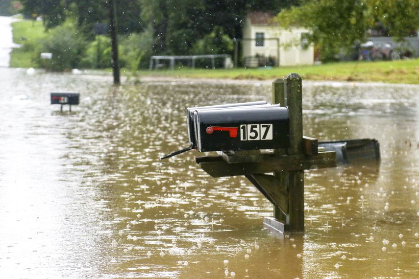 Entre las áreas más afectadas por las tormentas el fin de semana se encuentra el noroeste de Georgia.