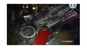 Accidente en la vía centenario deja tres heridos