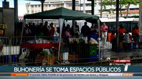 Representante de Bella Vista cuestiona cantidad puestos de buhonería en espacios públicos