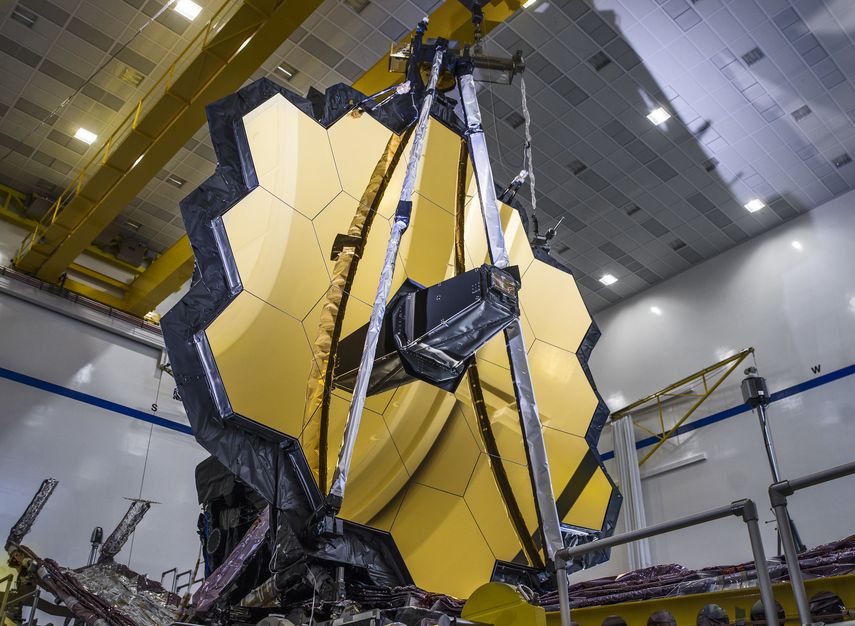 Telescopio espacial James Webb (JWST).